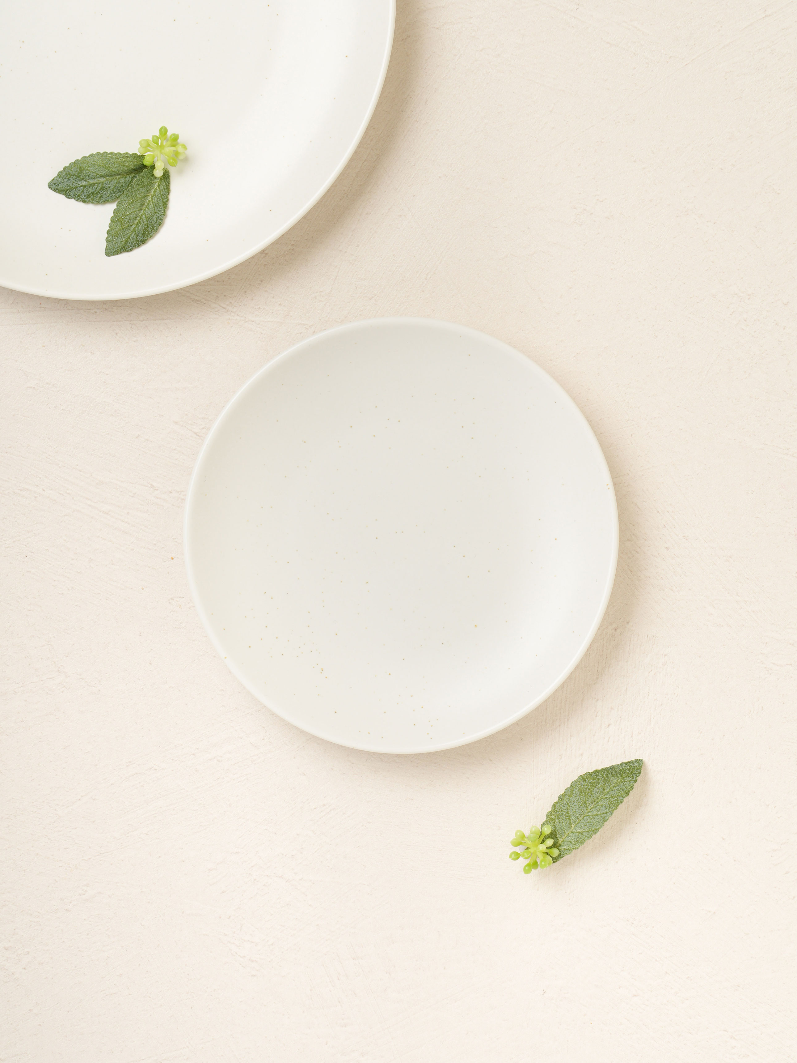 soft white plate 14 cm