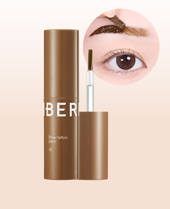 [01 Natural Brown] Berrisom Brow Tattoo Pack