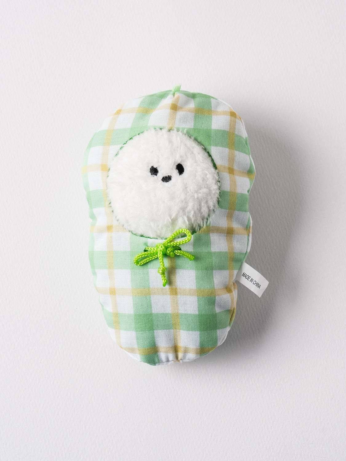 Doll DIY Cozy Fluffy Sleeping Bag Green