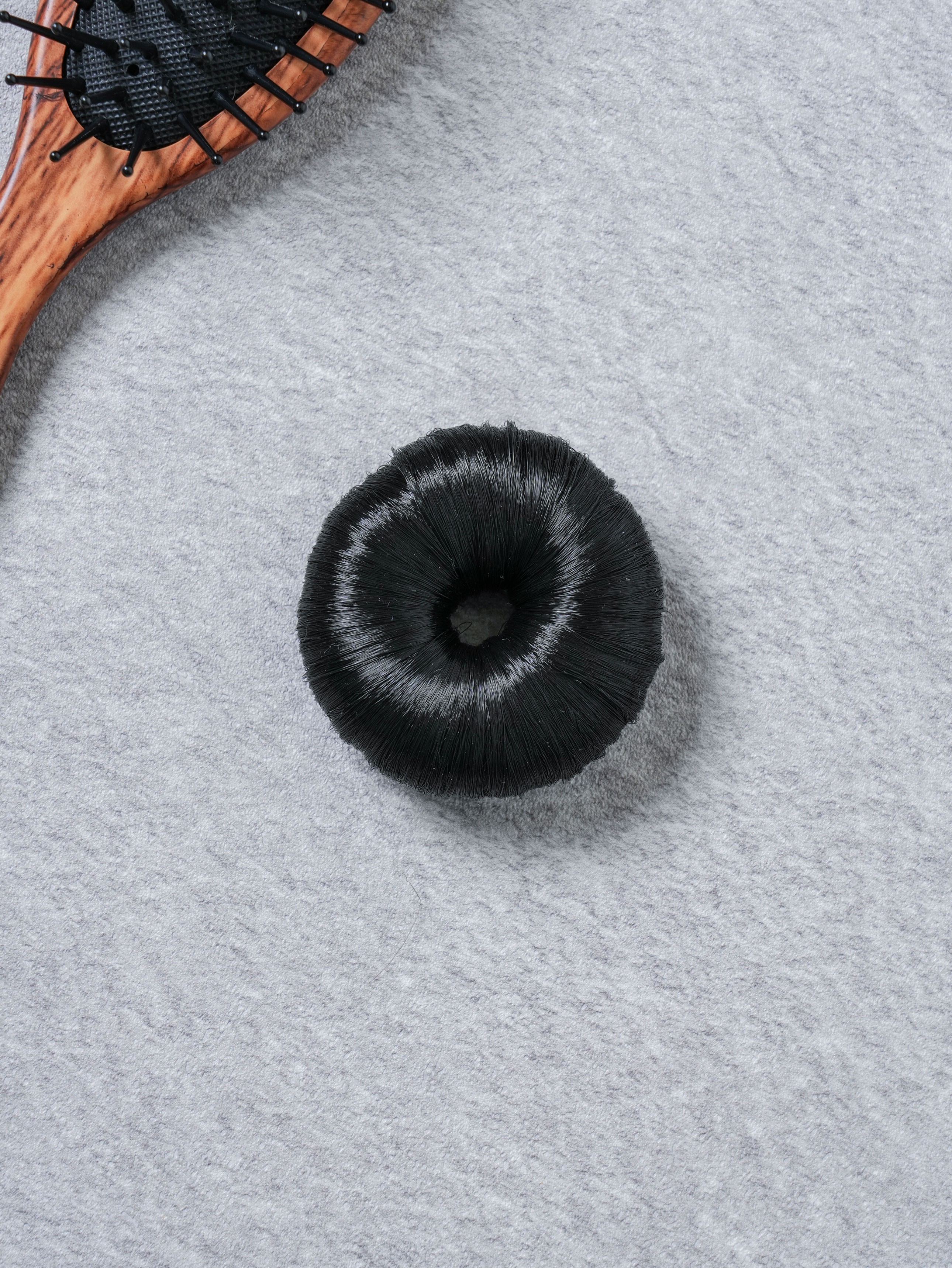 Dango Head Donut Ring Black