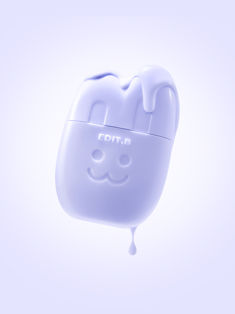 [No. 2 Purple] Edit B Bear Bunny Tone Filter Sun Cream 30 ml
