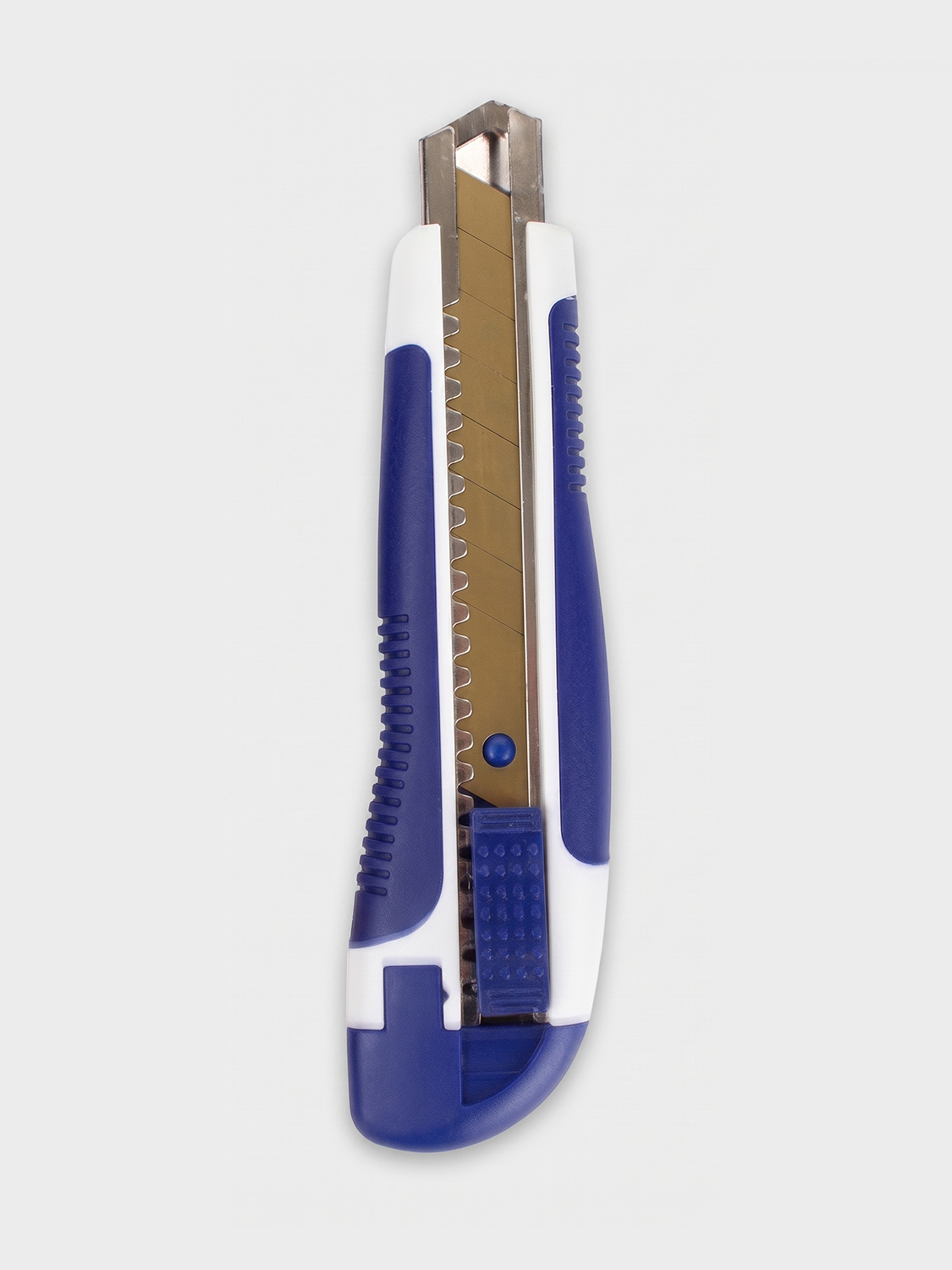Soft grip slide cutter knife