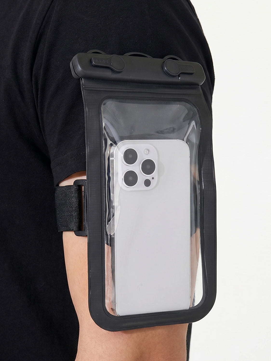 Armband and waterproof pack