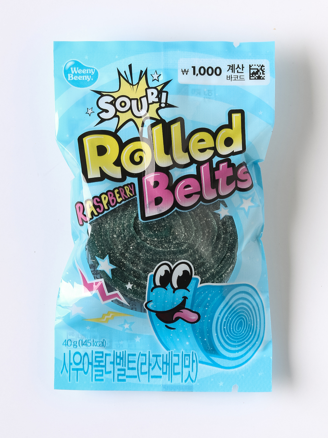 Sour Rollerbelt Raspberry 40g
