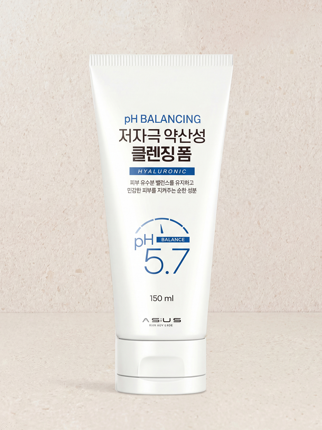 Mildly acidic pH cleansing foam 150ml