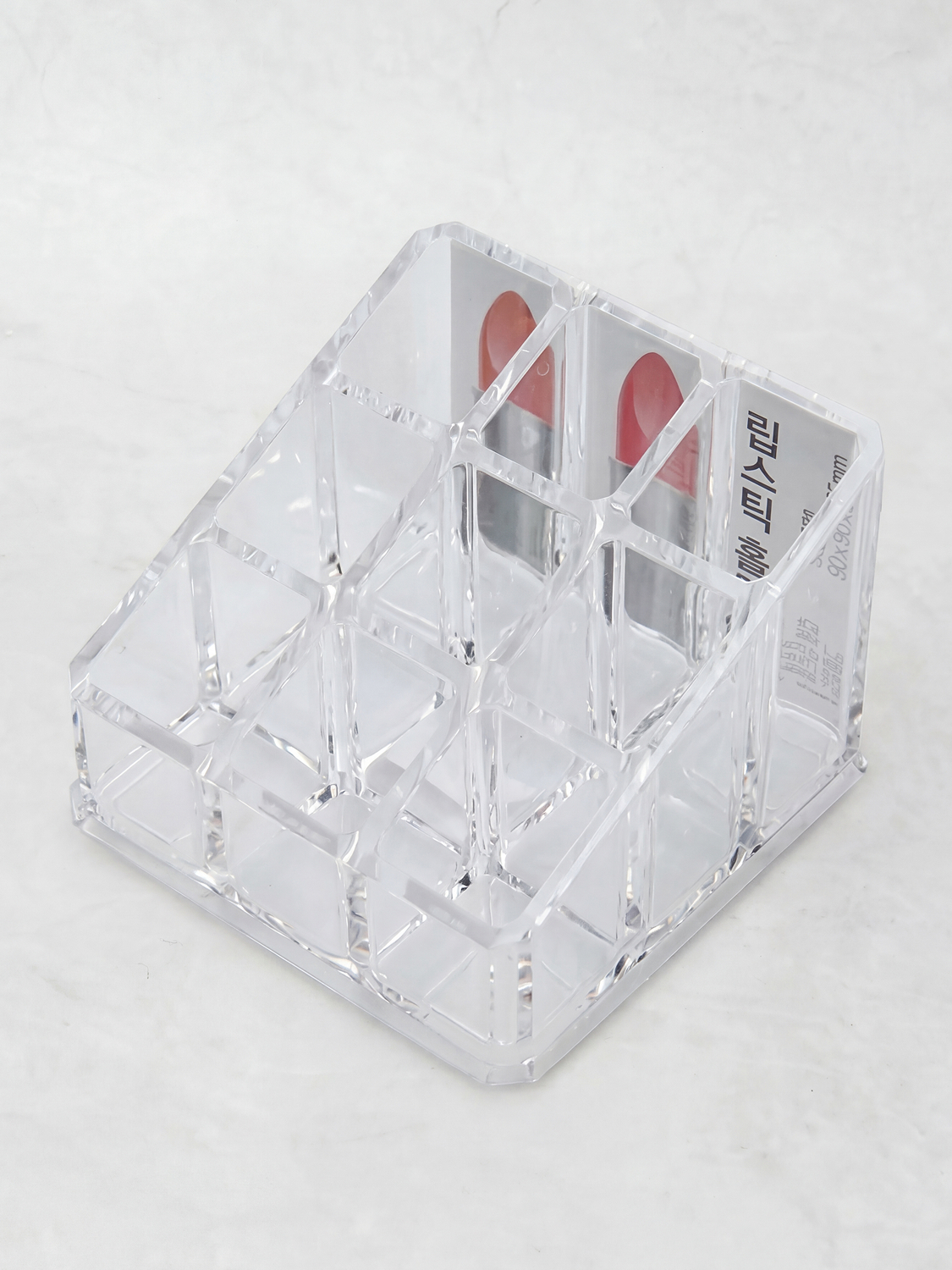 9-segment lipstick holder