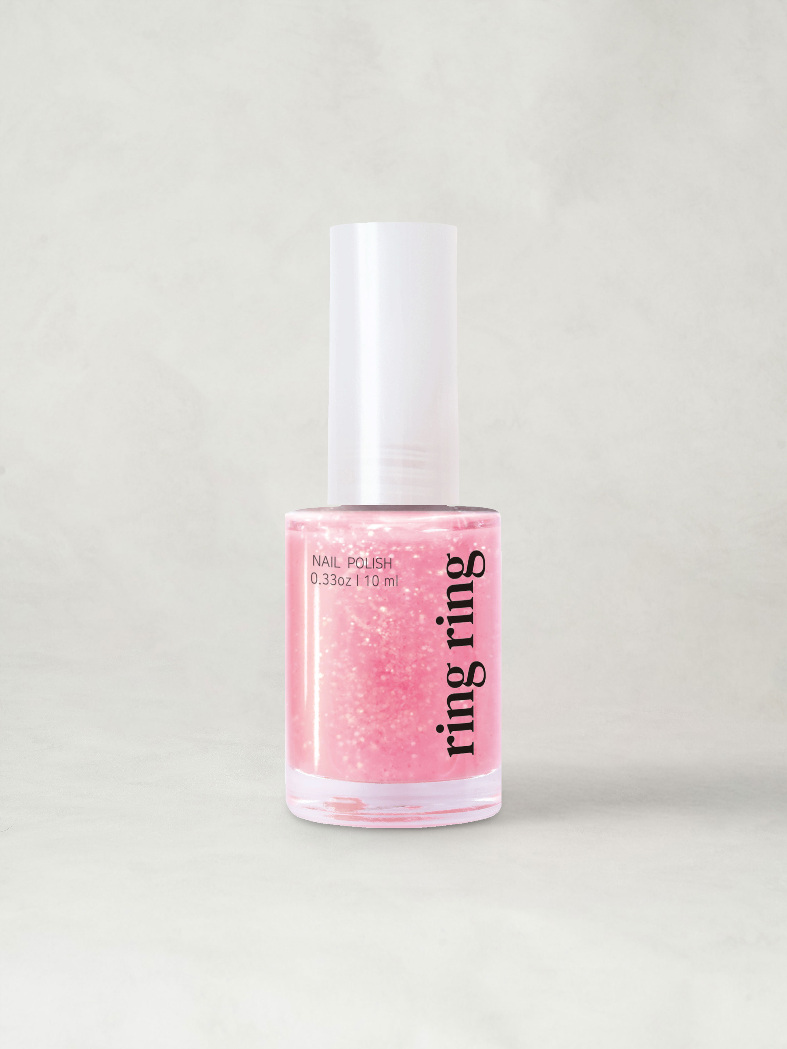 Ringling glitter nail 10 ml sparkling pink