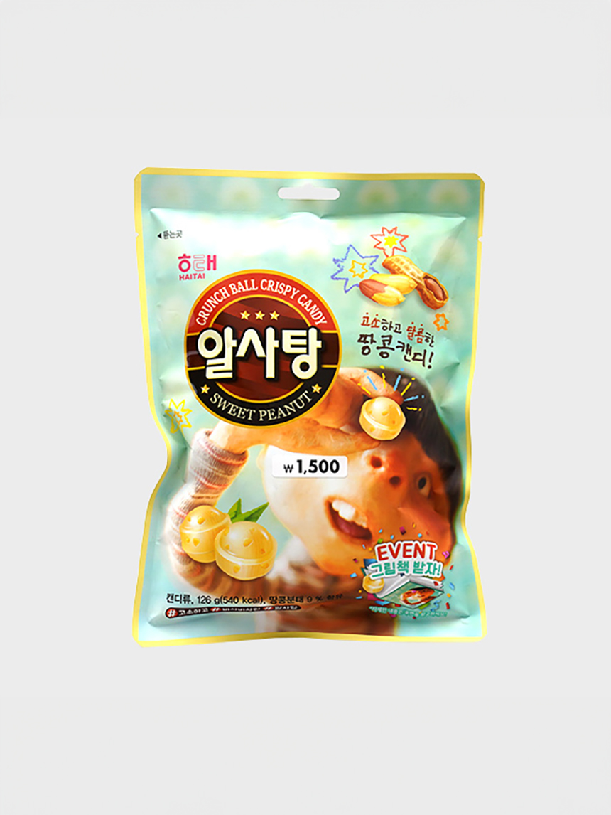 Haitai egg candy 126 g