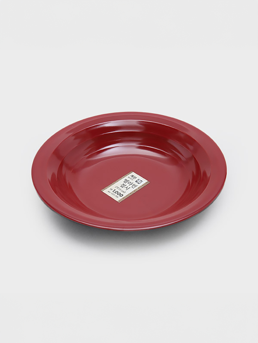 Two-tone melamine Japanese plate 15 cm