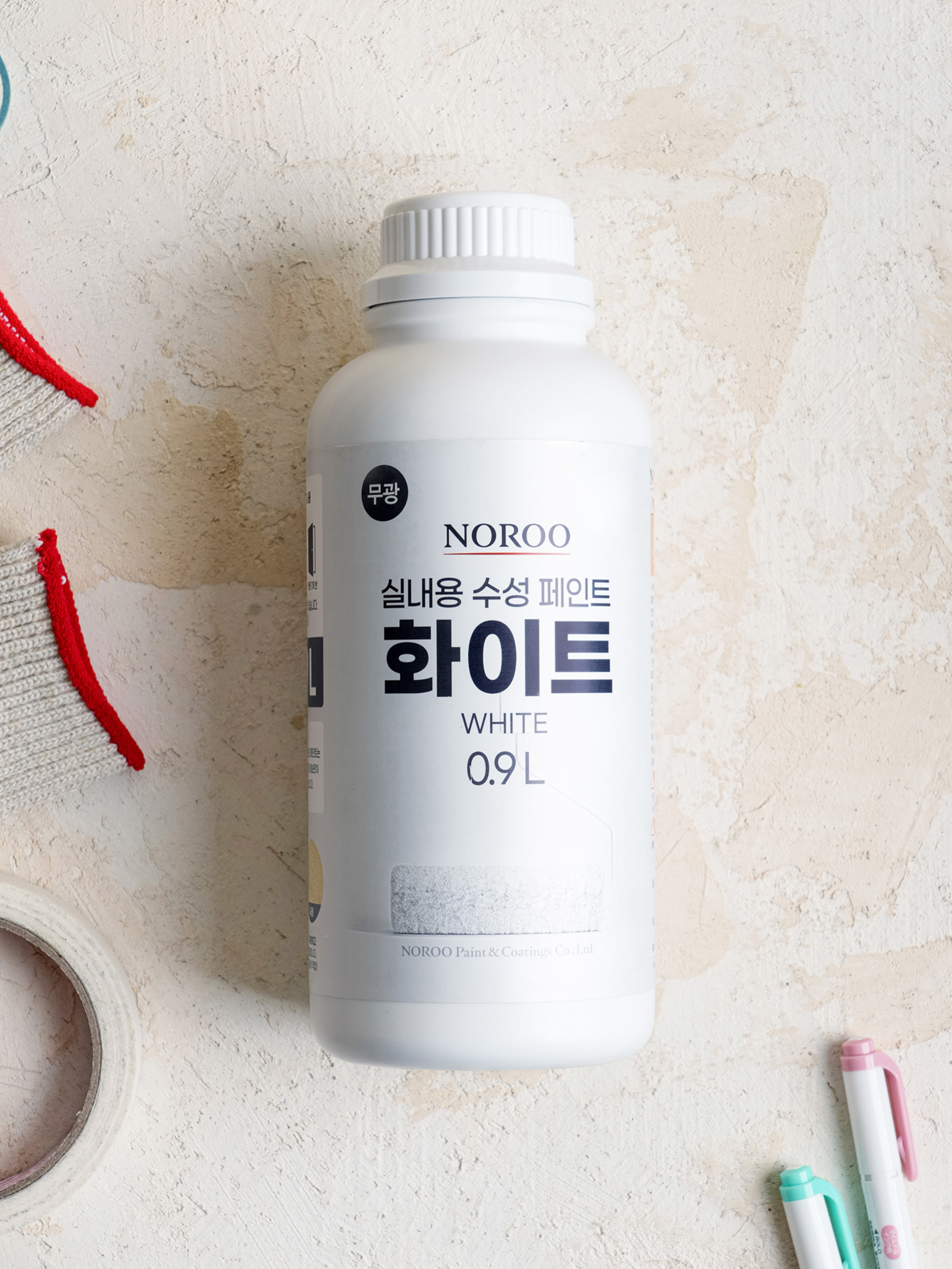 Noroo Wall Paint White 0.9L