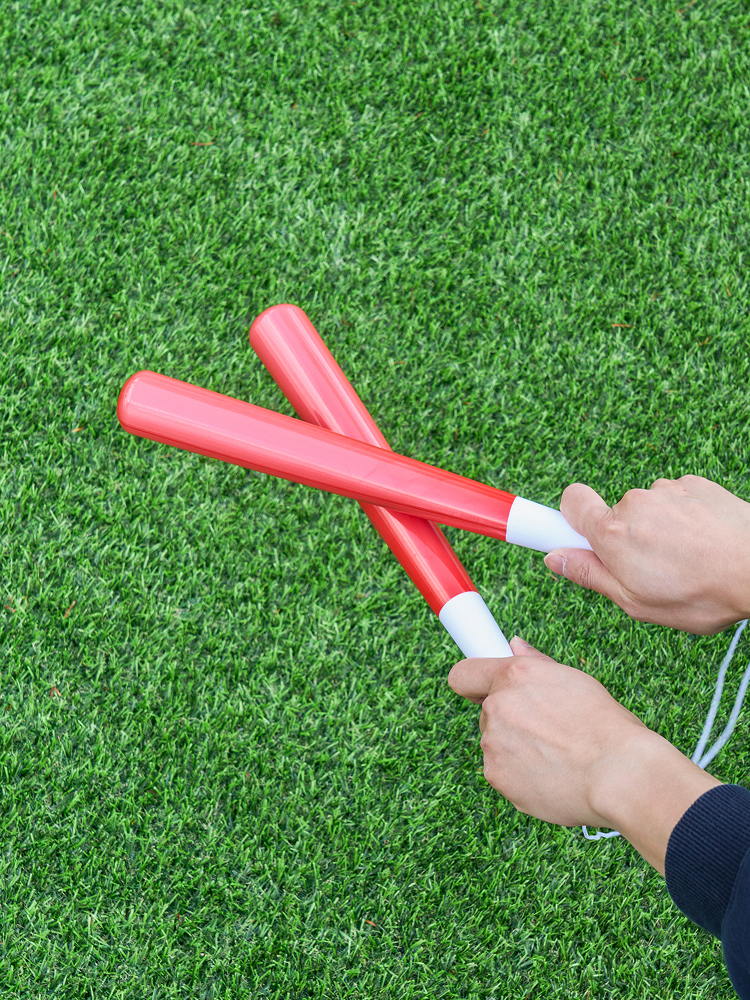 cheer bat red