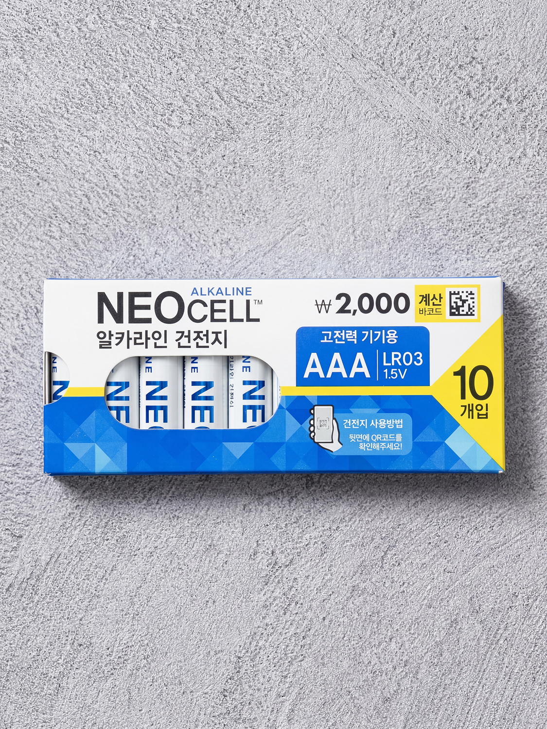 Neocell alkaline batteries LR03 AAA 10 pieces