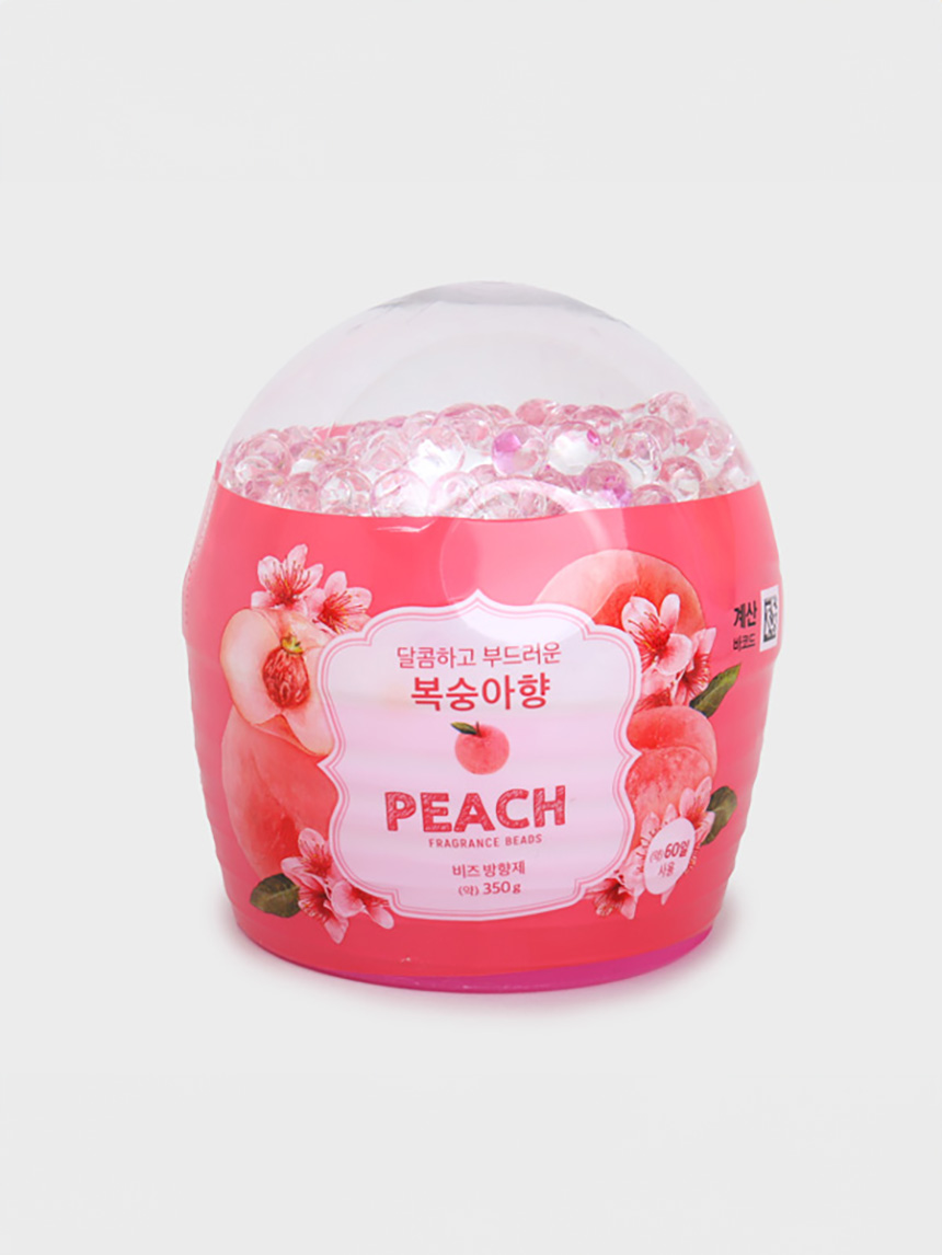 Dome-shaped air freshener (peach scent)