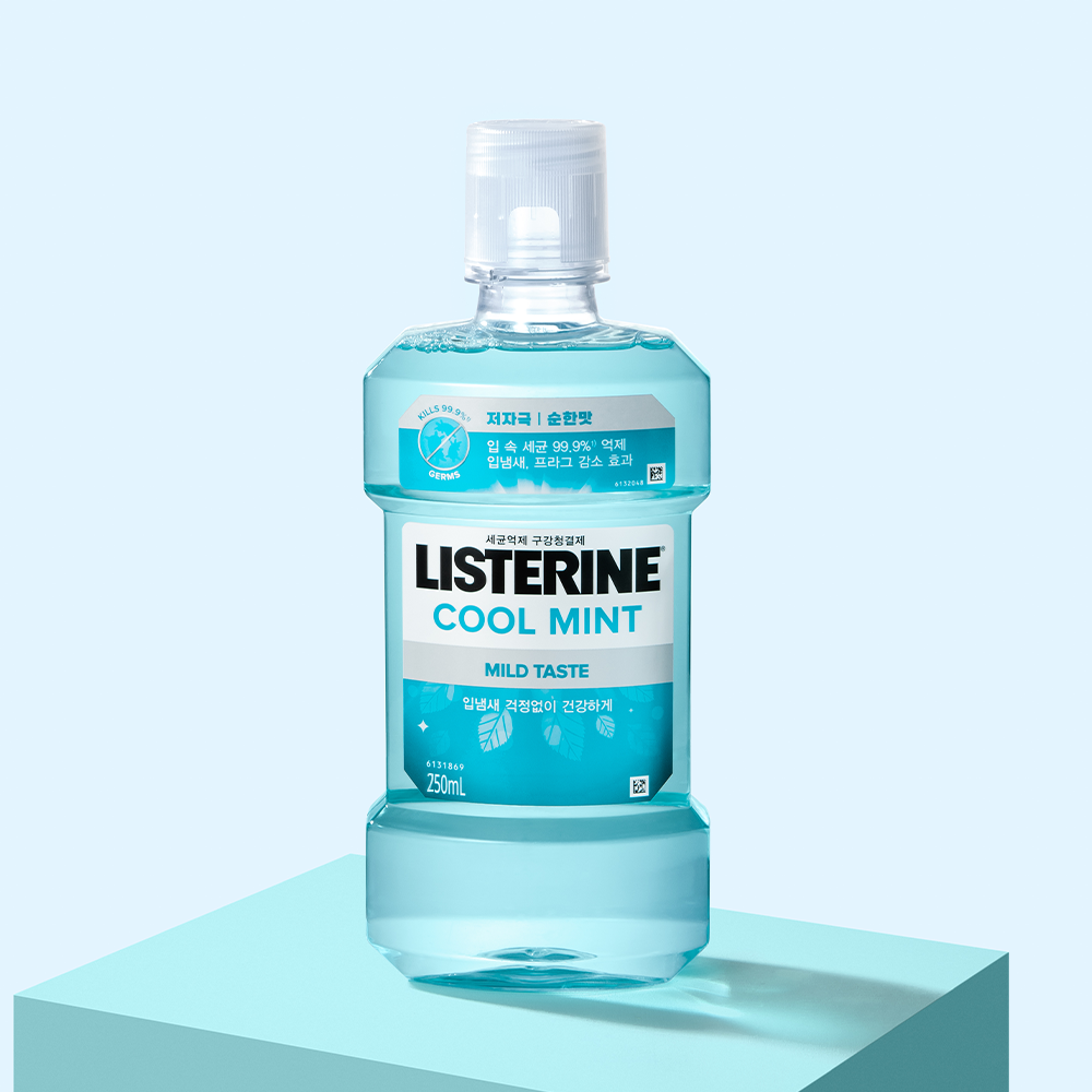 [Mint flavor/mild taste] Listerine Cool Mint Mild 250 ml