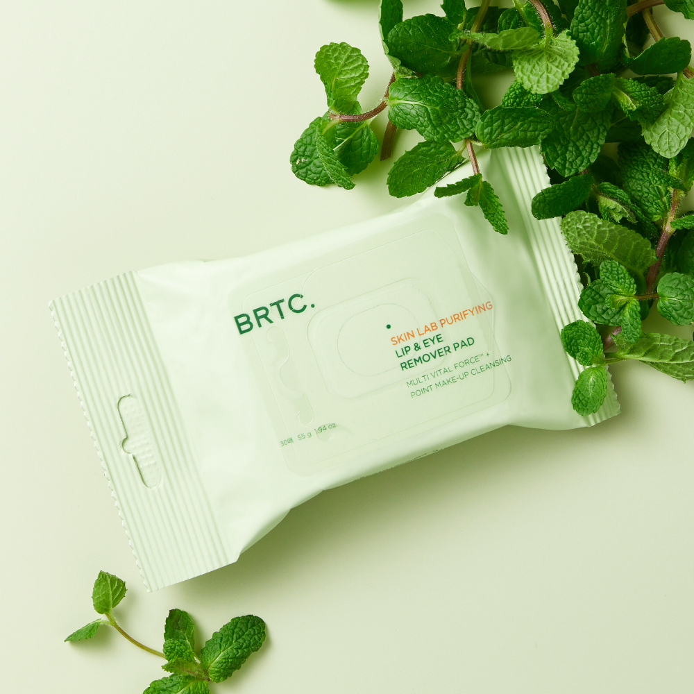 BRTC Skin Lab Purifying Lip & Eye Remover Pads 30 pieces