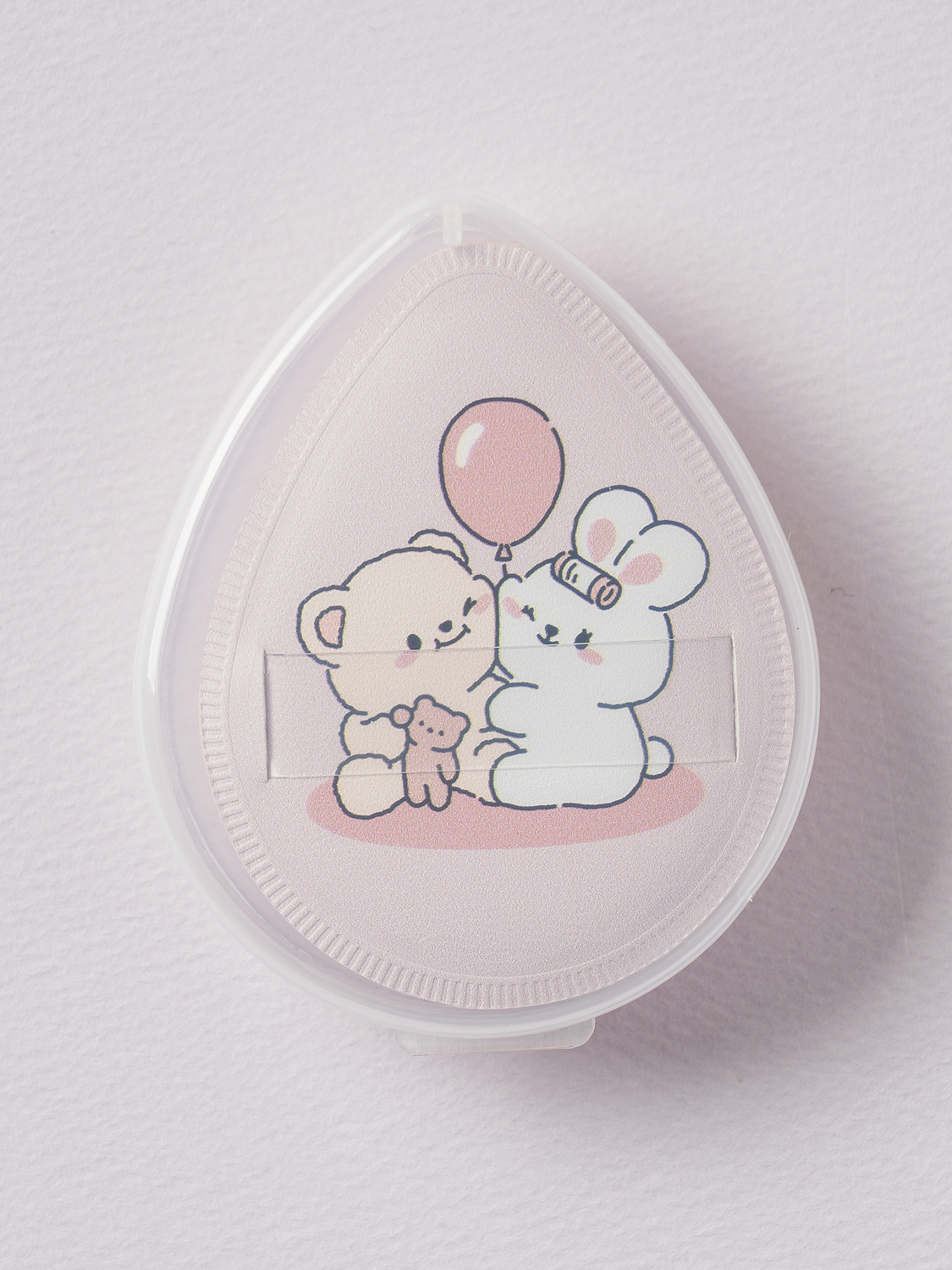Character water droplet puff