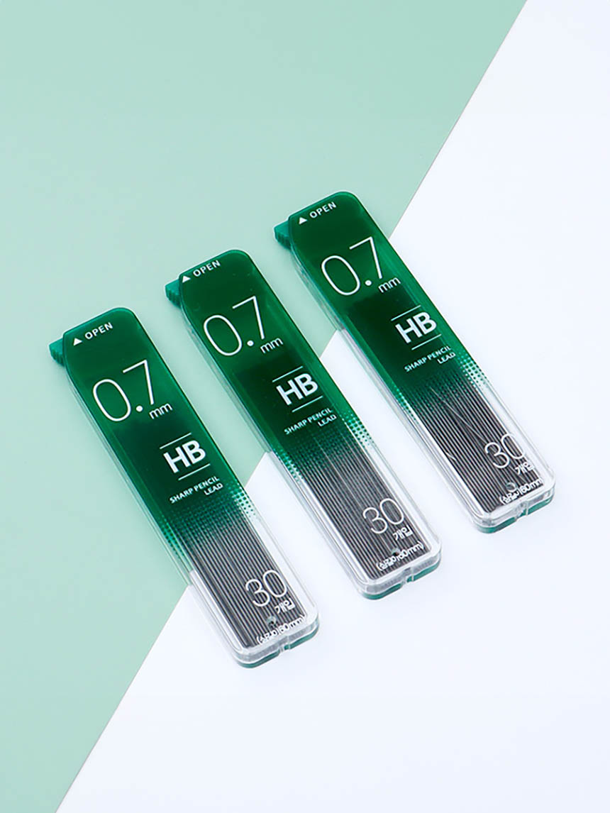 Sharp lead (0.7mm/HB) 3 pieces
