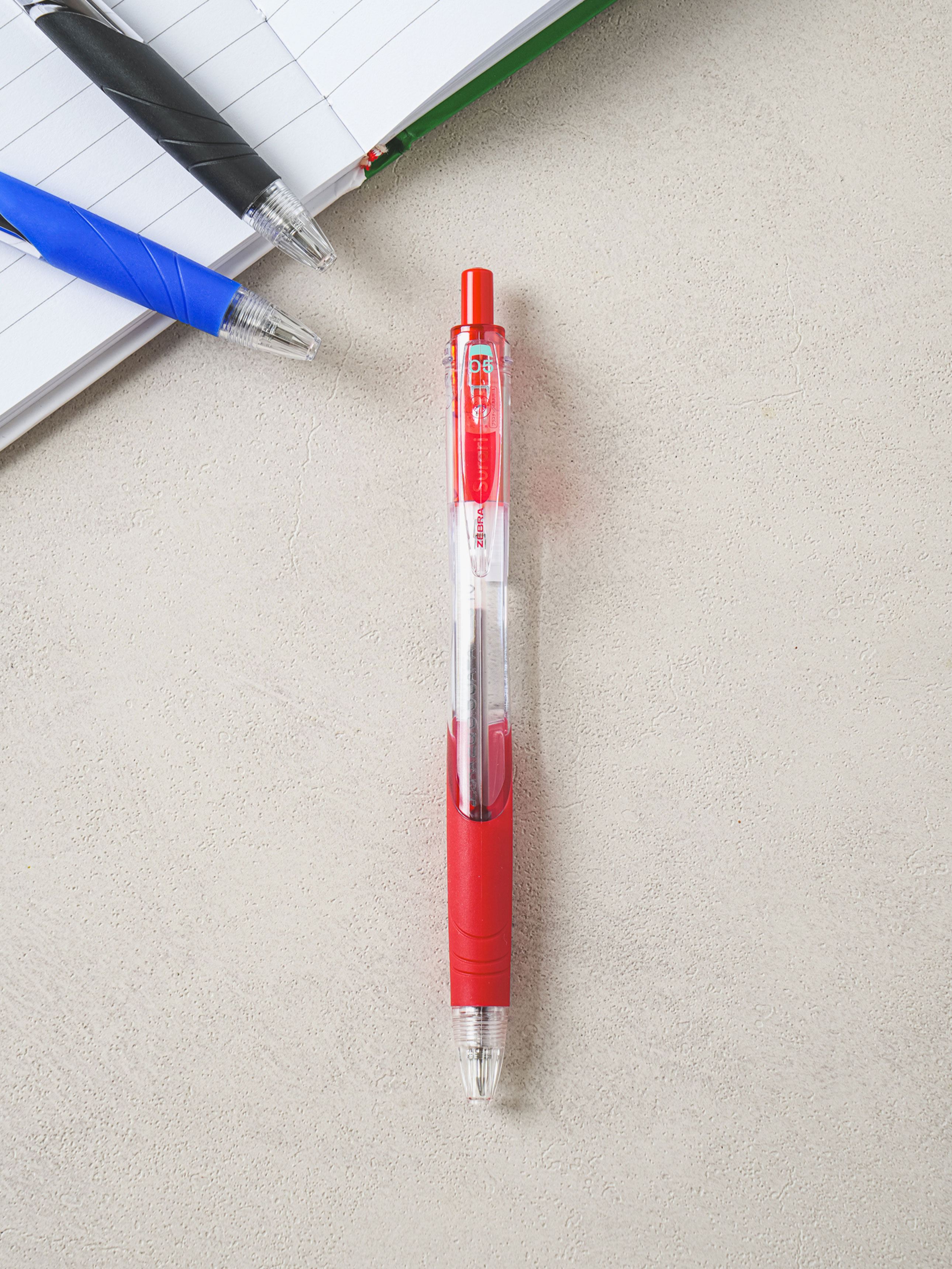 Zebra Srari Ballpoint Pen 0.5 mm Red