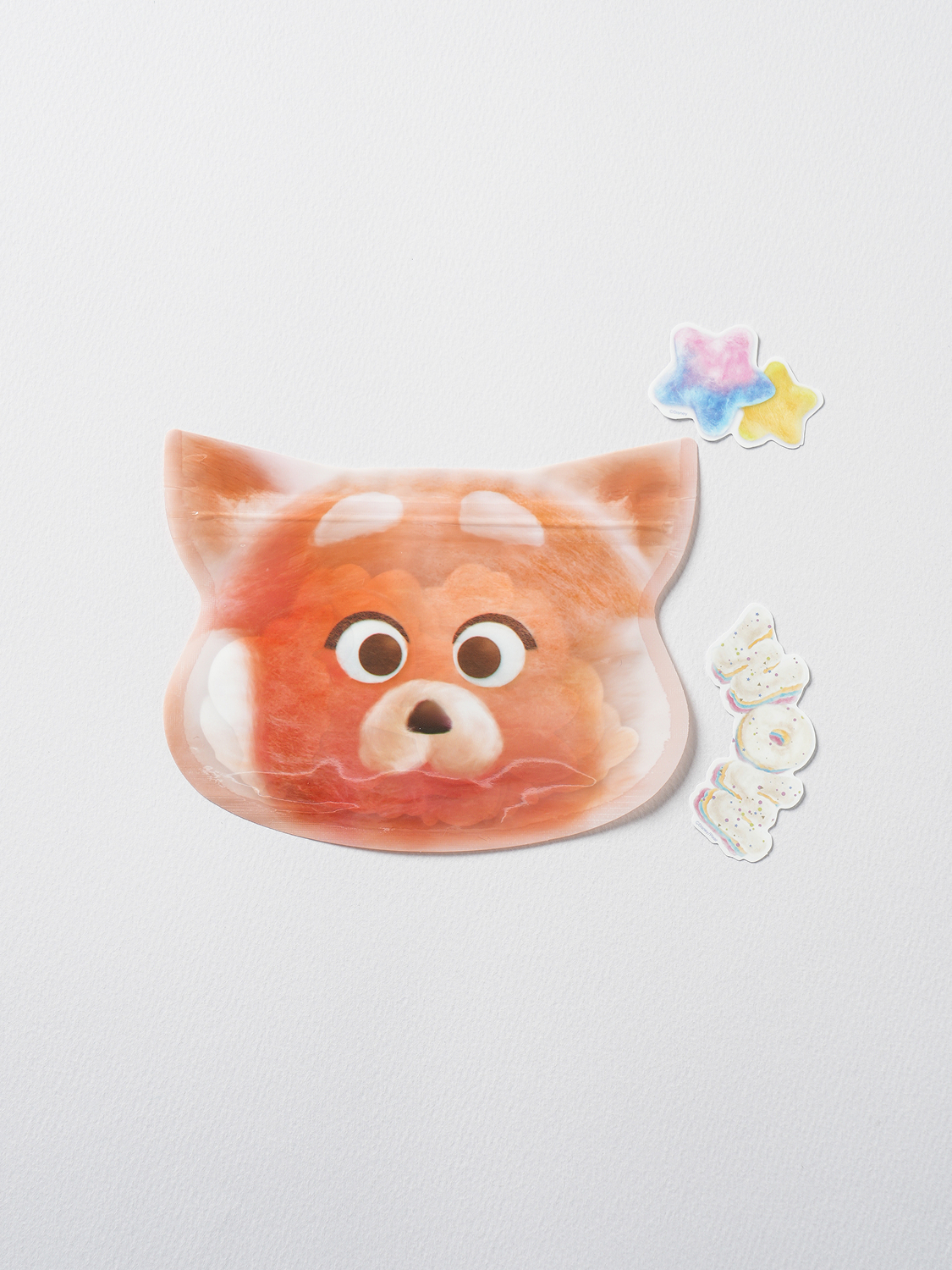 Pixar Fluffy zipper bag 8 pieces