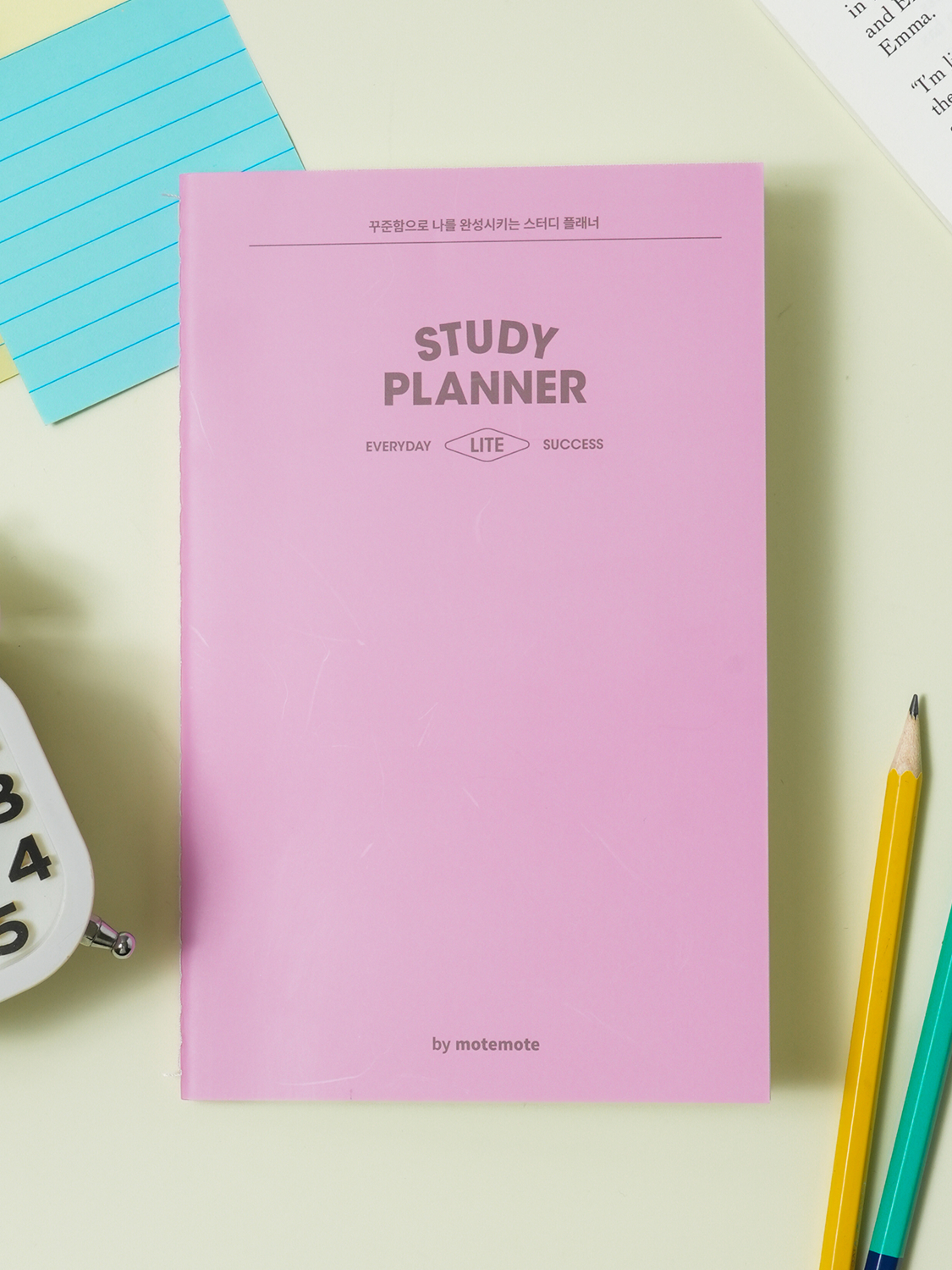 Motmot Real Study Planner Pink 32 sheets