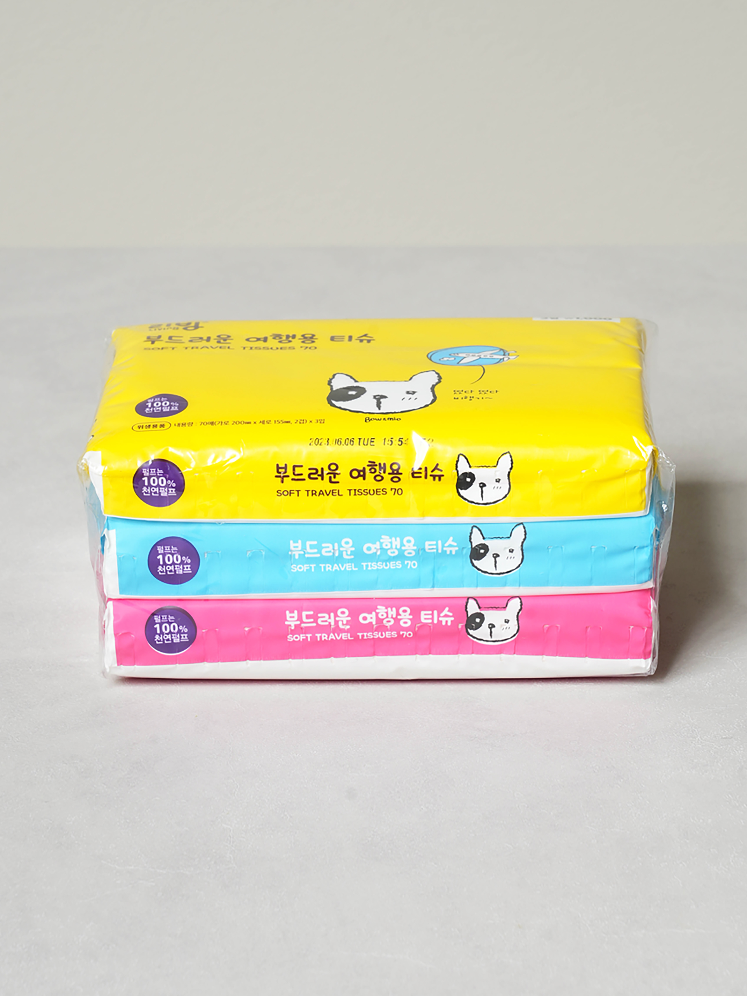 Living travel tissue 70 sheets