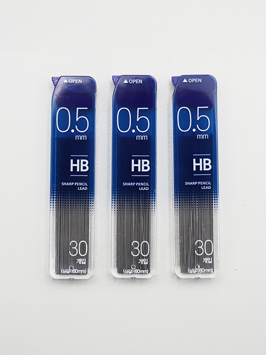 Sharp lead HB 0.5mm 30 pieces 3P