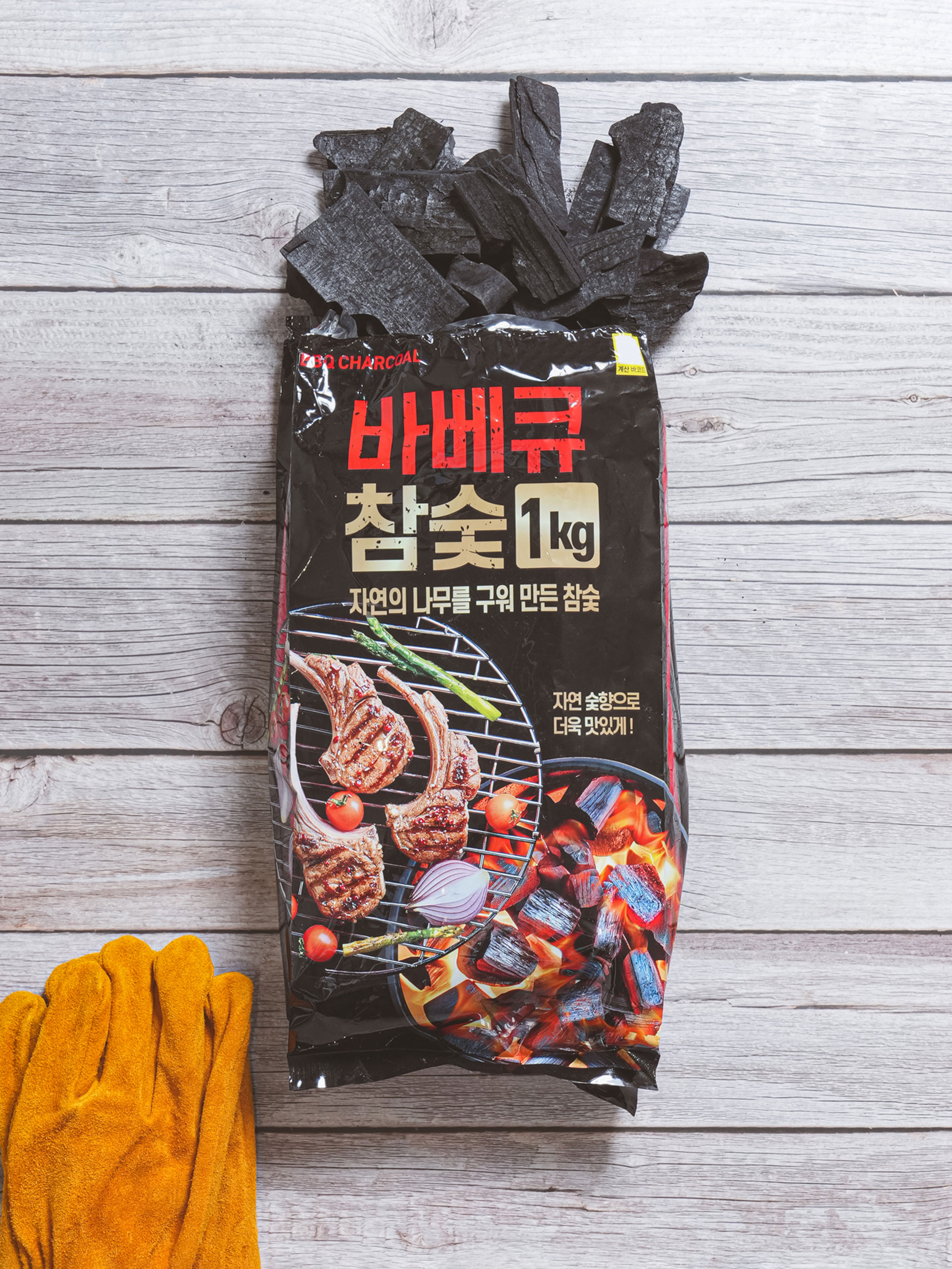 Camping barbecue charcoal 1 kg