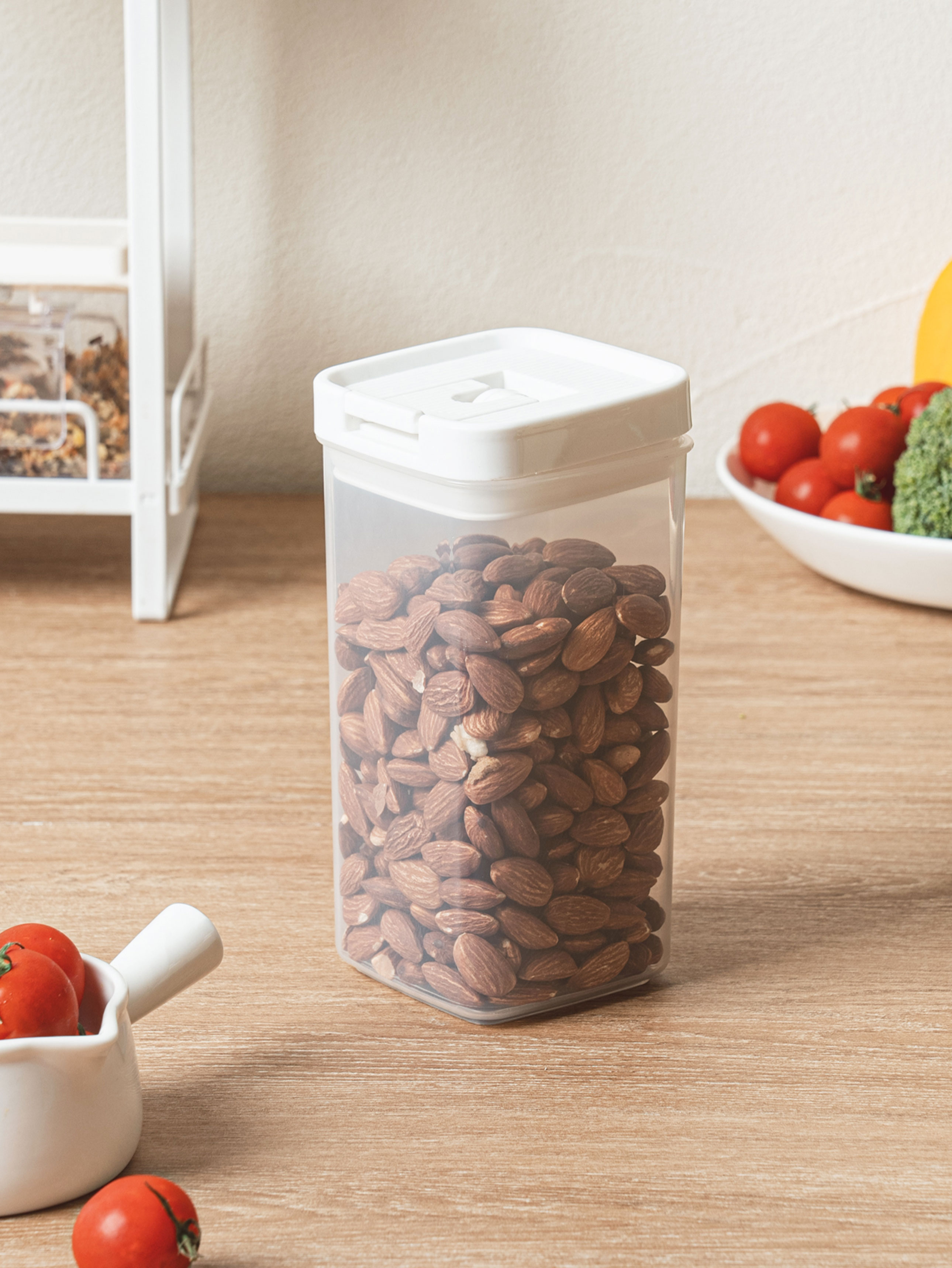 600 ml flip grain container