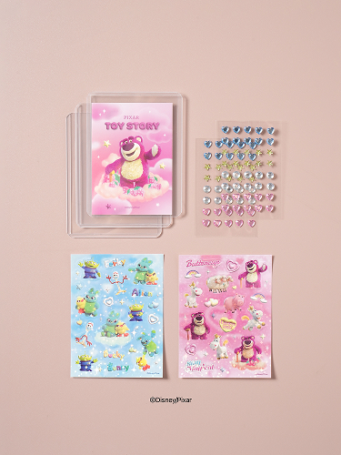 Pixar Toy Story Top Loader Decorating Set 3 Pieces Lotso & Ducky Bunny