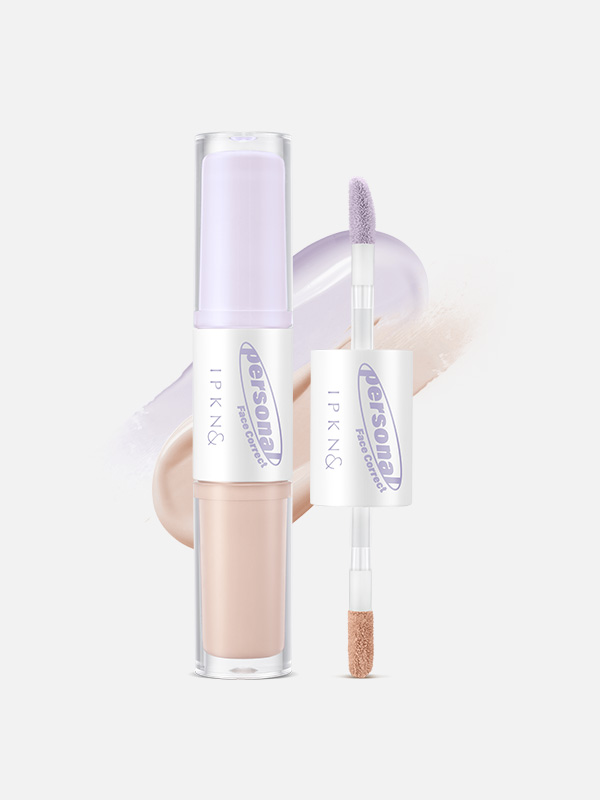 IPKN Personal Tone Correcting Concealer Duo Lavender