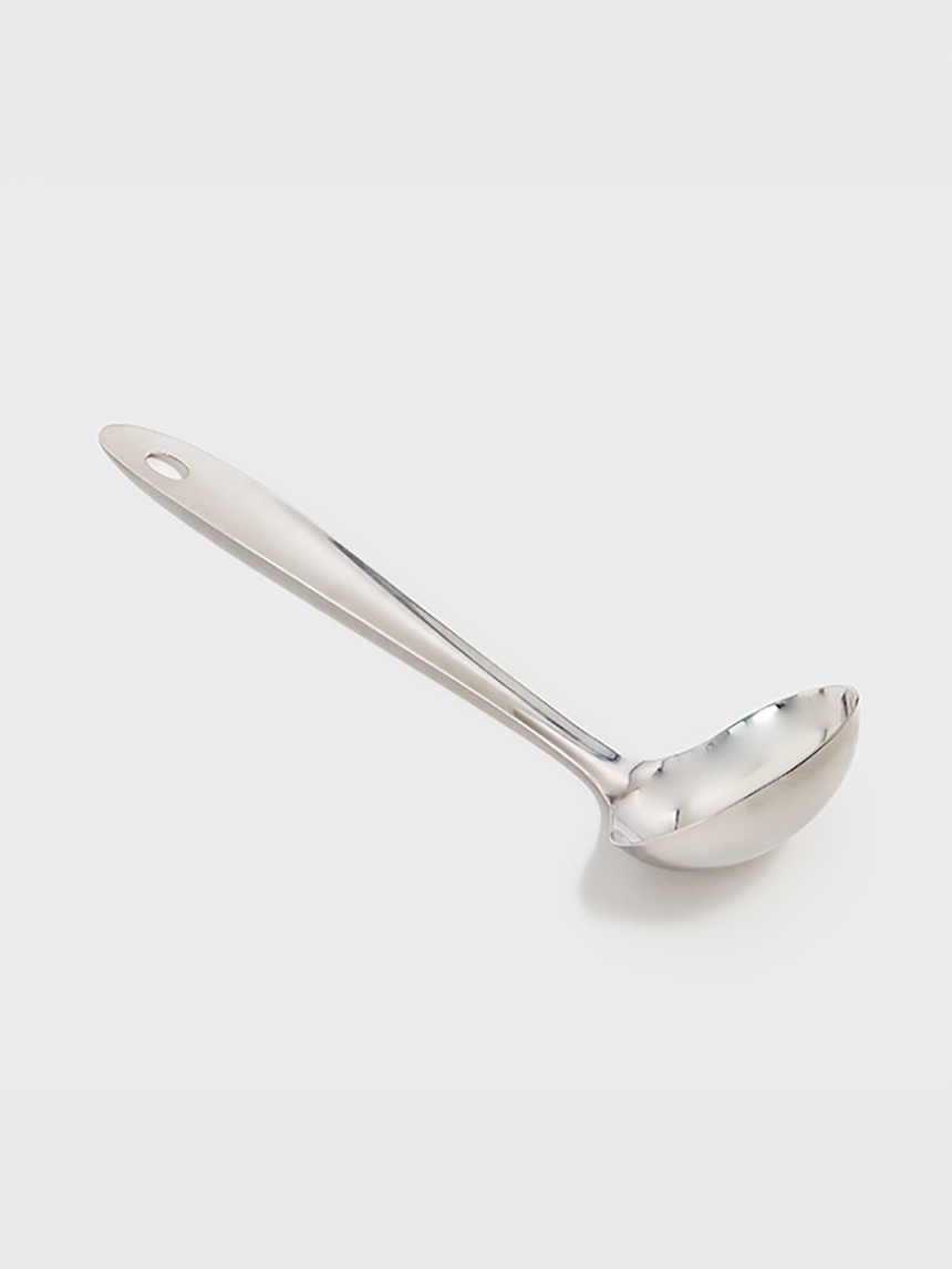 심플 스텐 국자 28cm