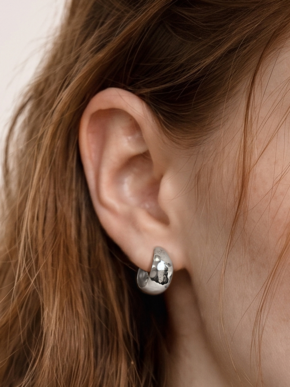 Soyyu volume wide earrings