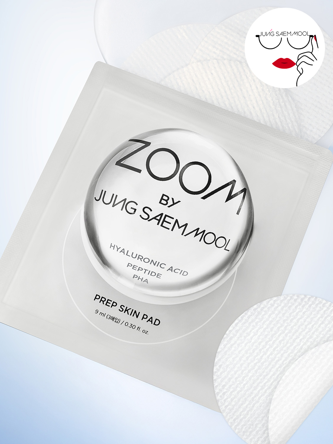 Zoom by JUNGSAEMMOOL Prep Skin Pad 3 sheets_Moisture Boosting