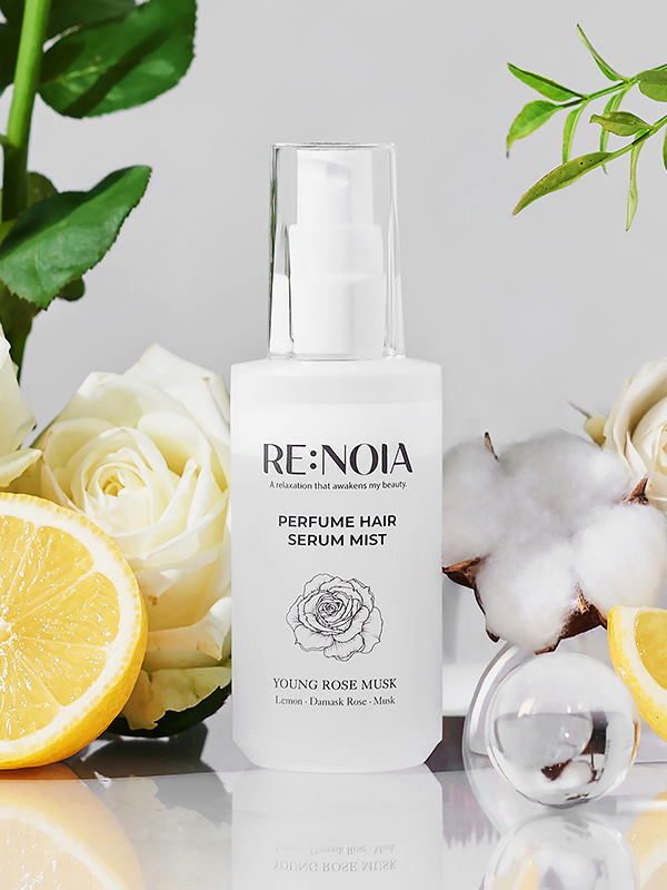 Rinoia Perfume Hair Serum Mist Young Rose Musk 80 ml