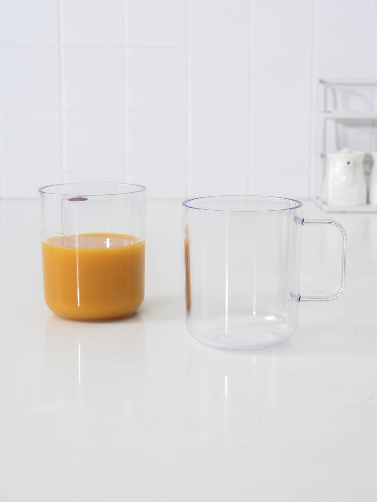 420 ml plastic cup with handle