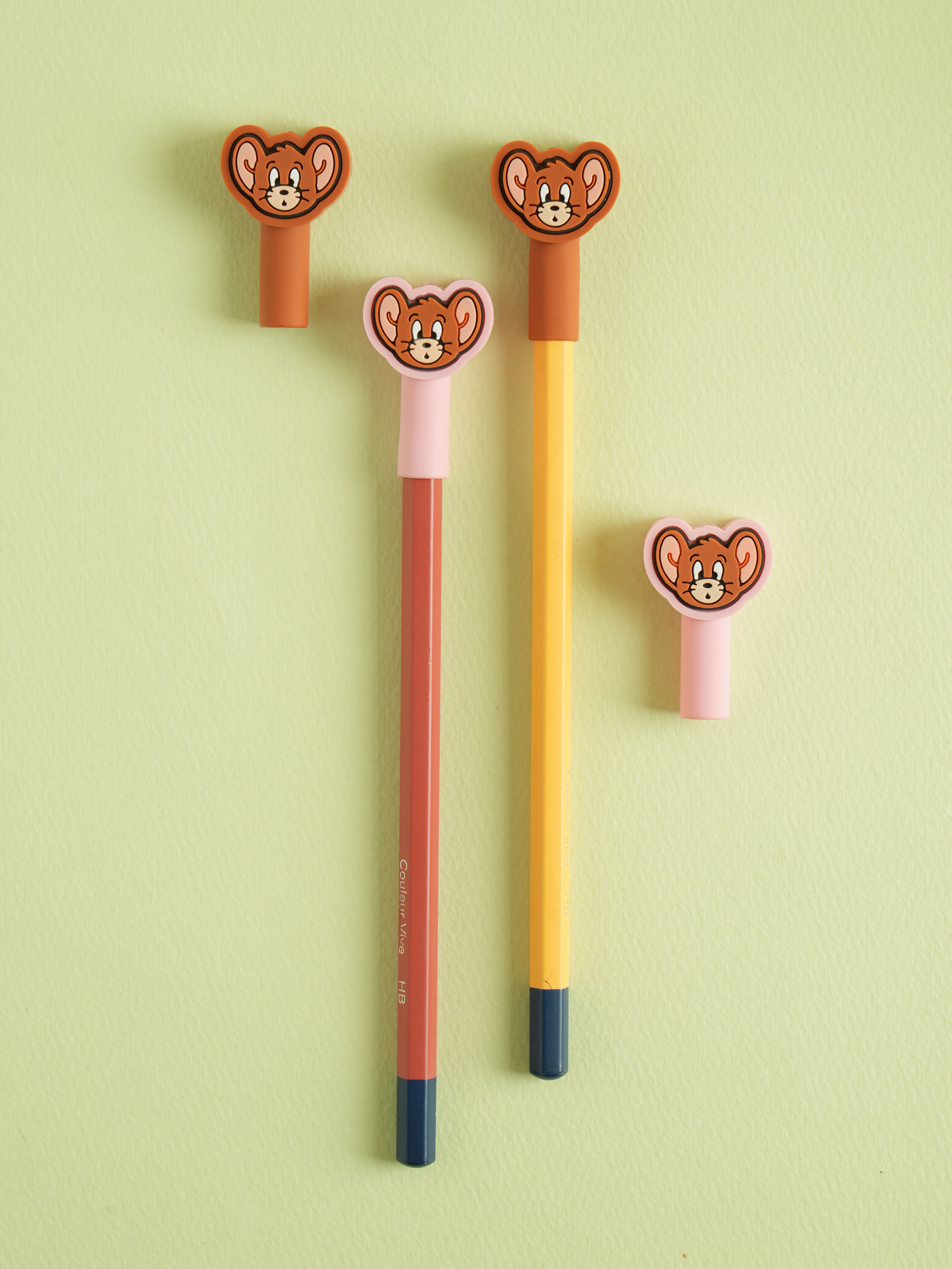 Tom and Jerry pencil caps 4pcs