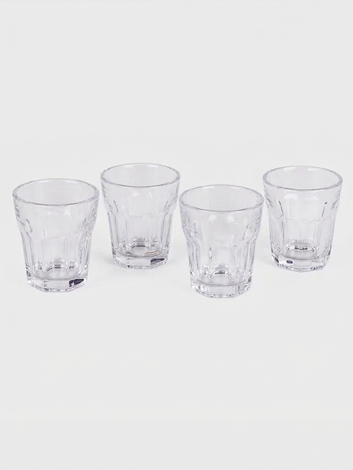 4 octagonal soju glasses
