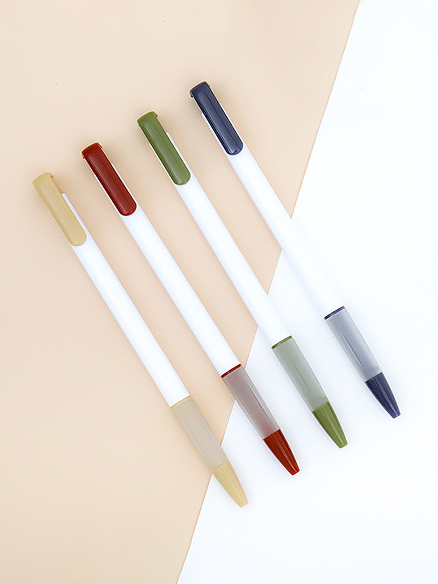 Ultra low viscosity ballpoint pen black 0.7mm 4P