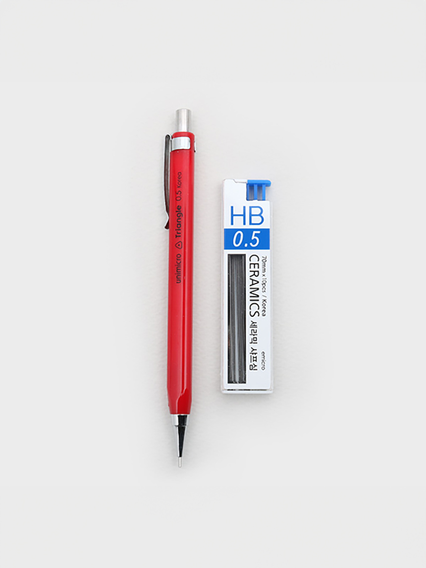 Color triangle sharp 0.5mm (primary color)
