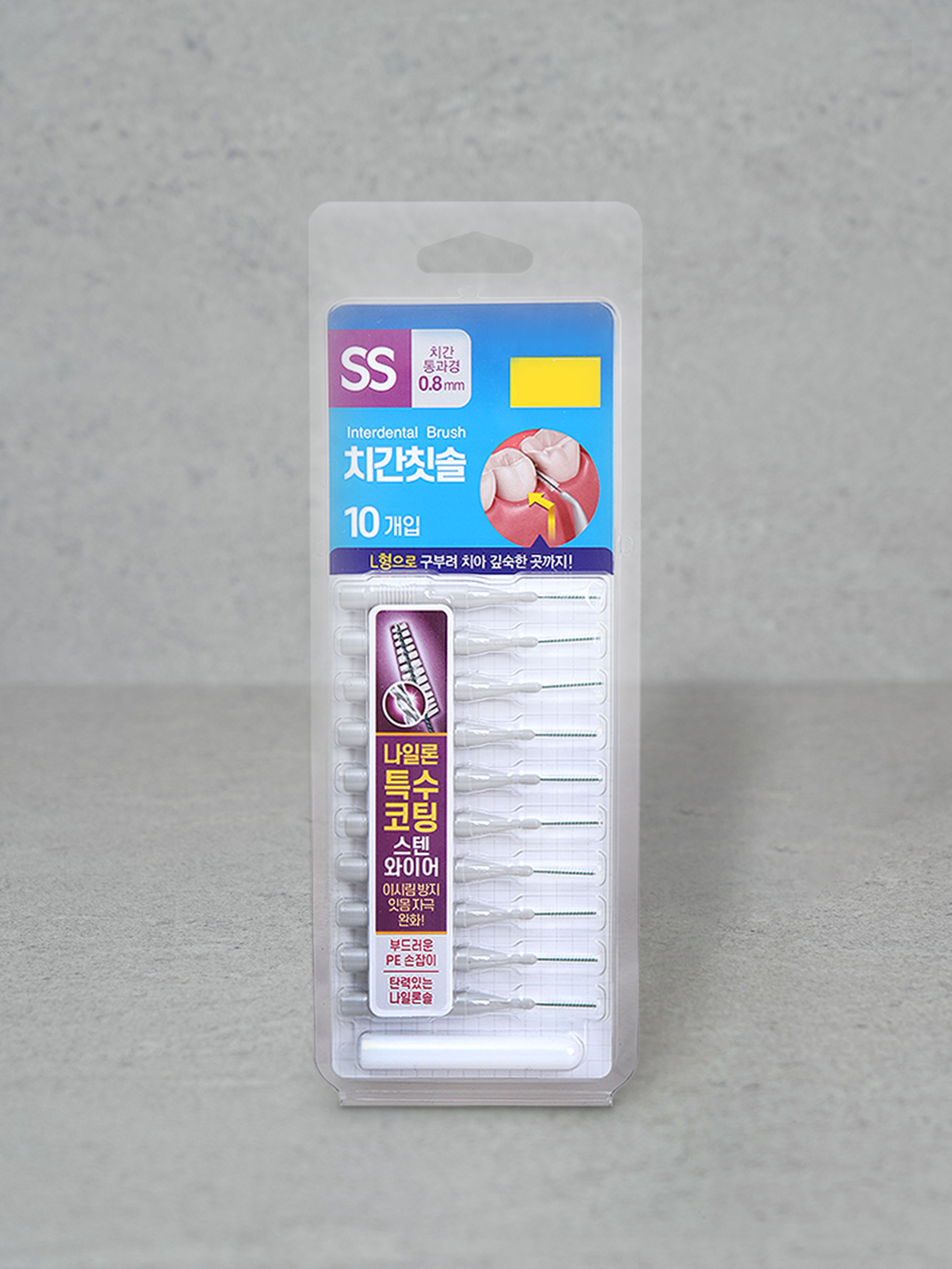 I-shaped daily interdental brush SS 10P
