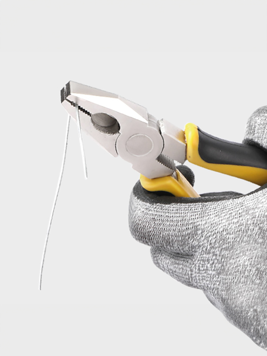 Pliers nickel plated 145mm