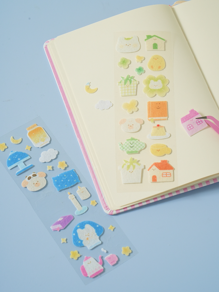 Dear Home felt stickers (2 sheets)