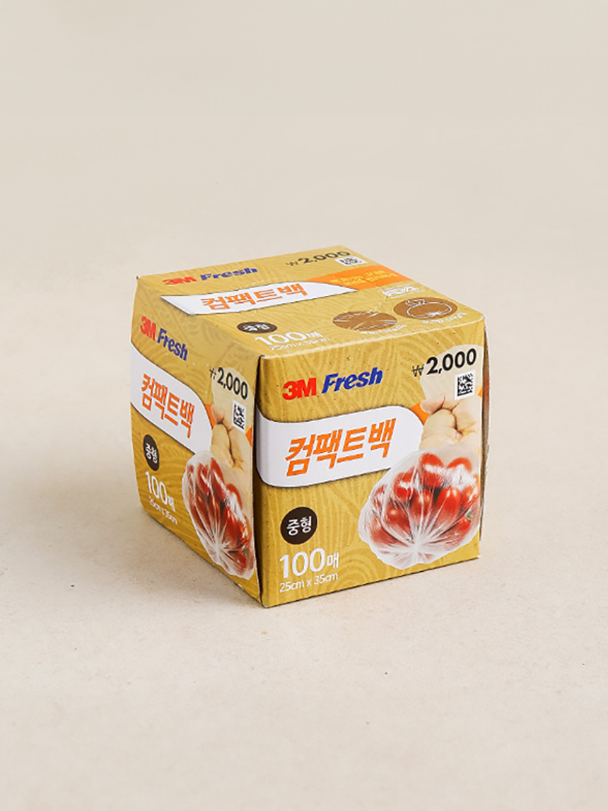 3M Fresh Compact Bag (Medium) 100 sheets