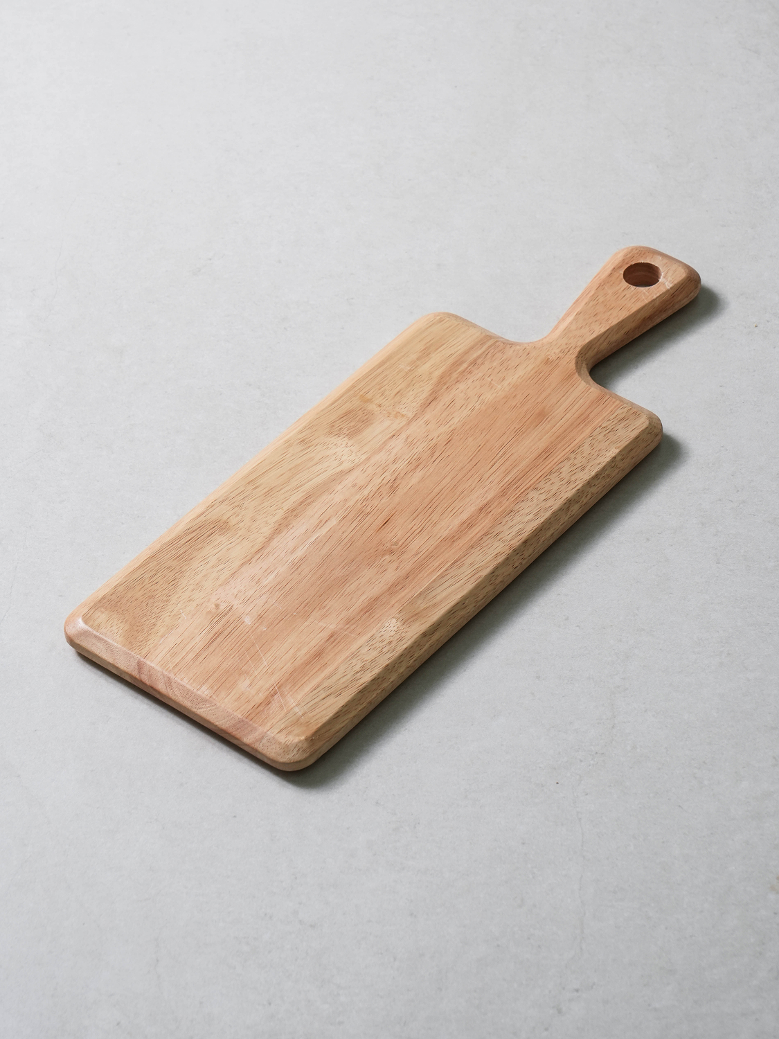 고무나무 서빙 보드 28.5 X 15 cm