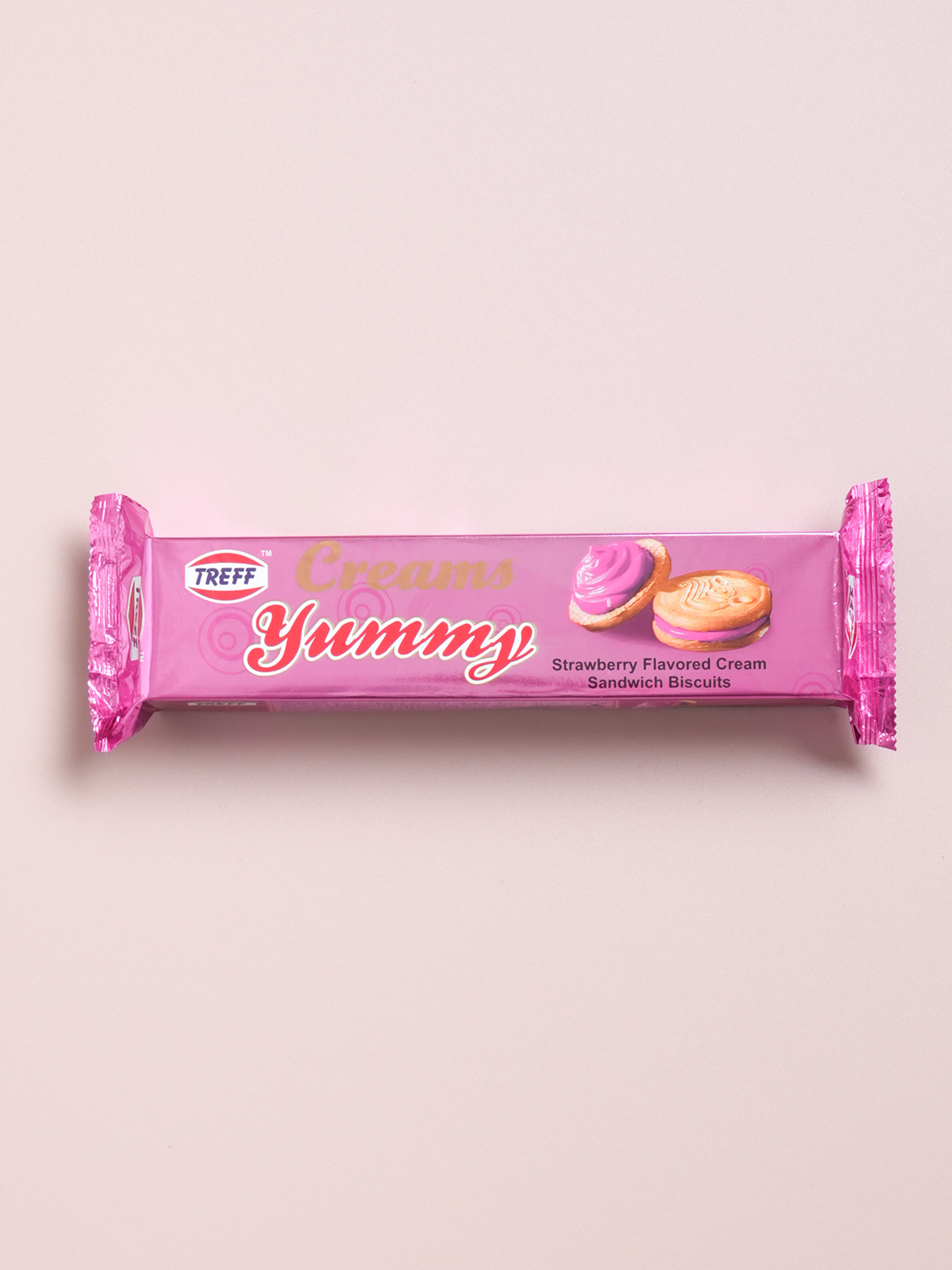 Yummy strawberry flavor biscuit 160 g