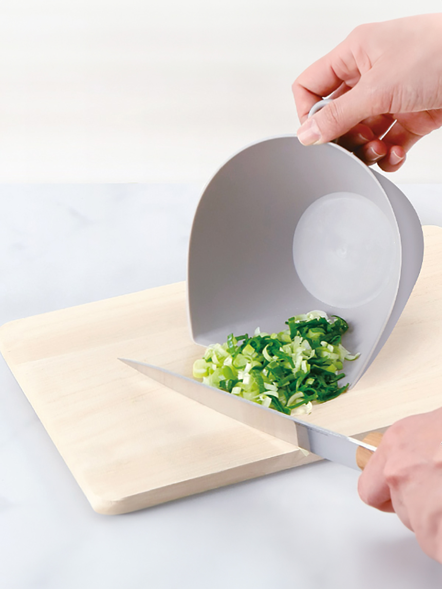 Half-moon tray tray set gray