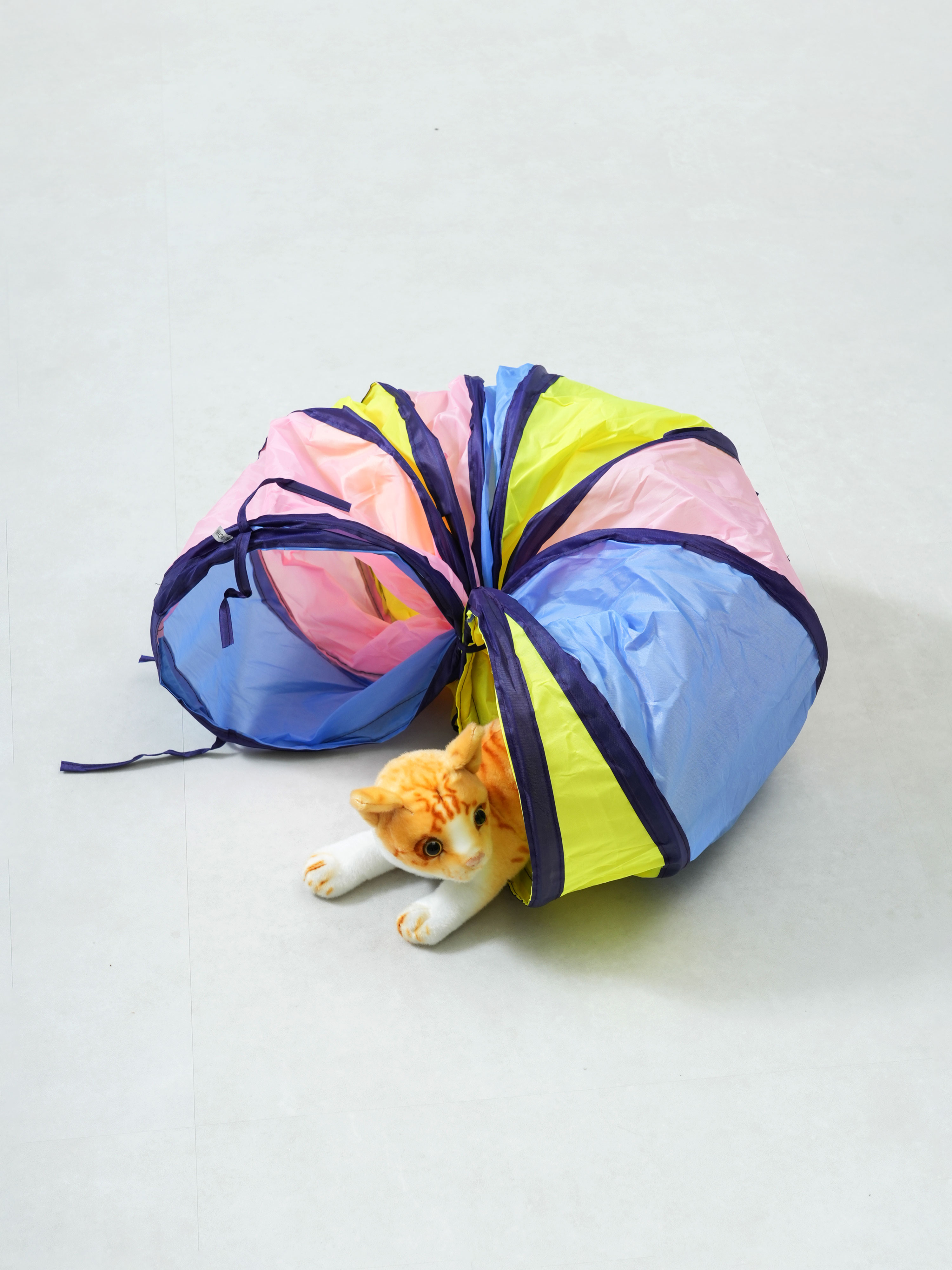 [Pet] Colorful S-shaped tunnel