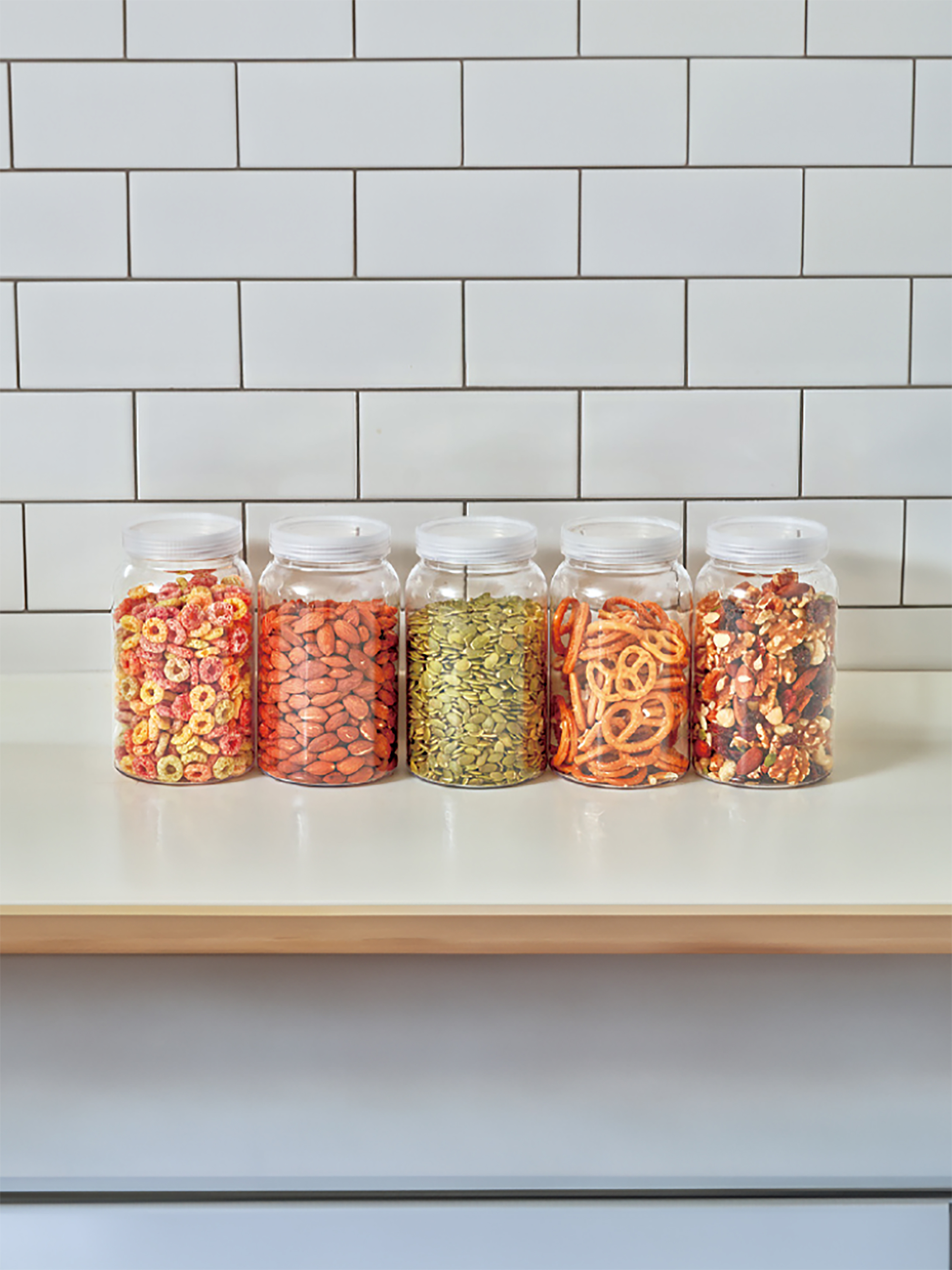 Round storage container 900ml