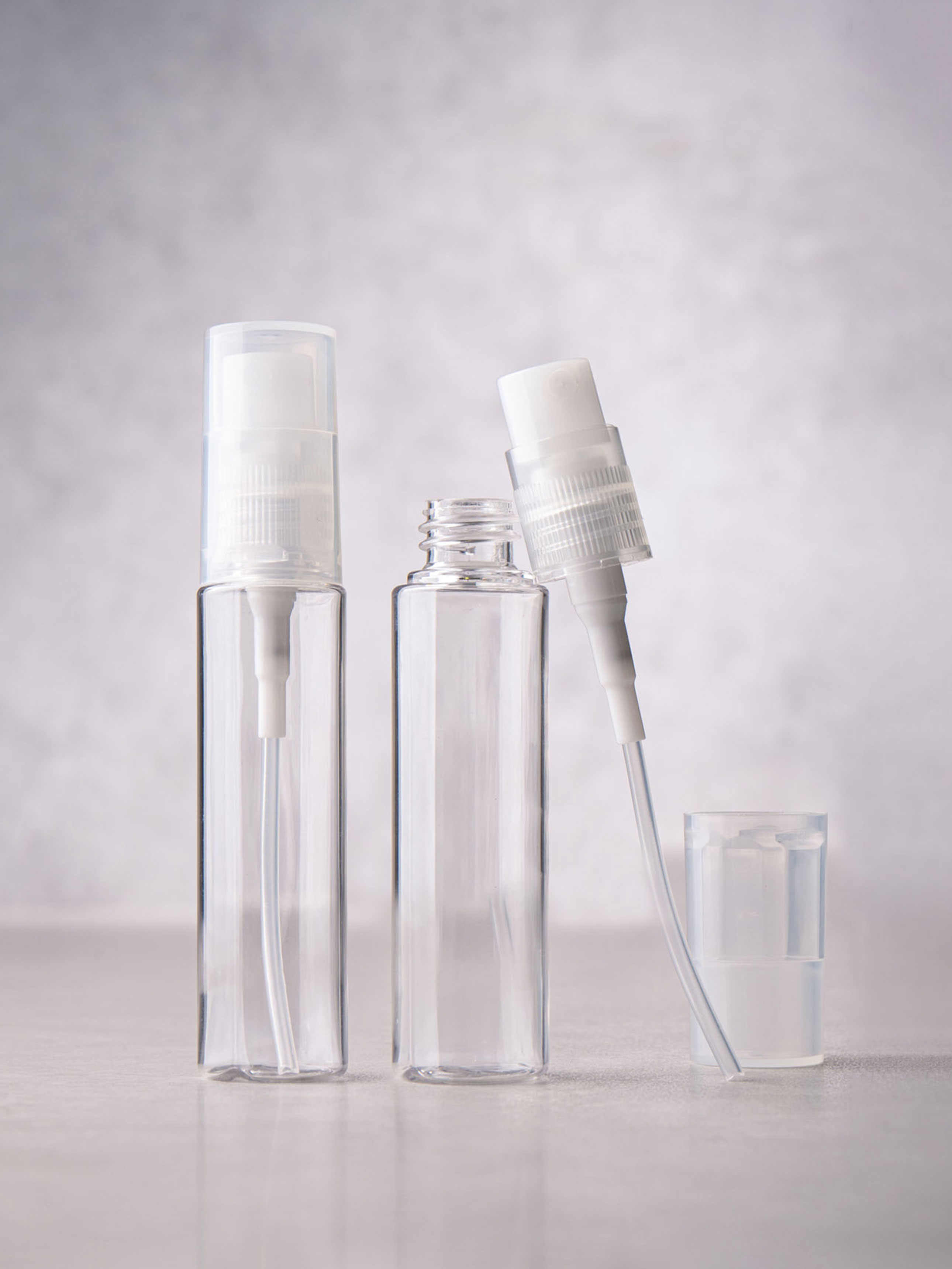 Round spray container 18ml 2P
