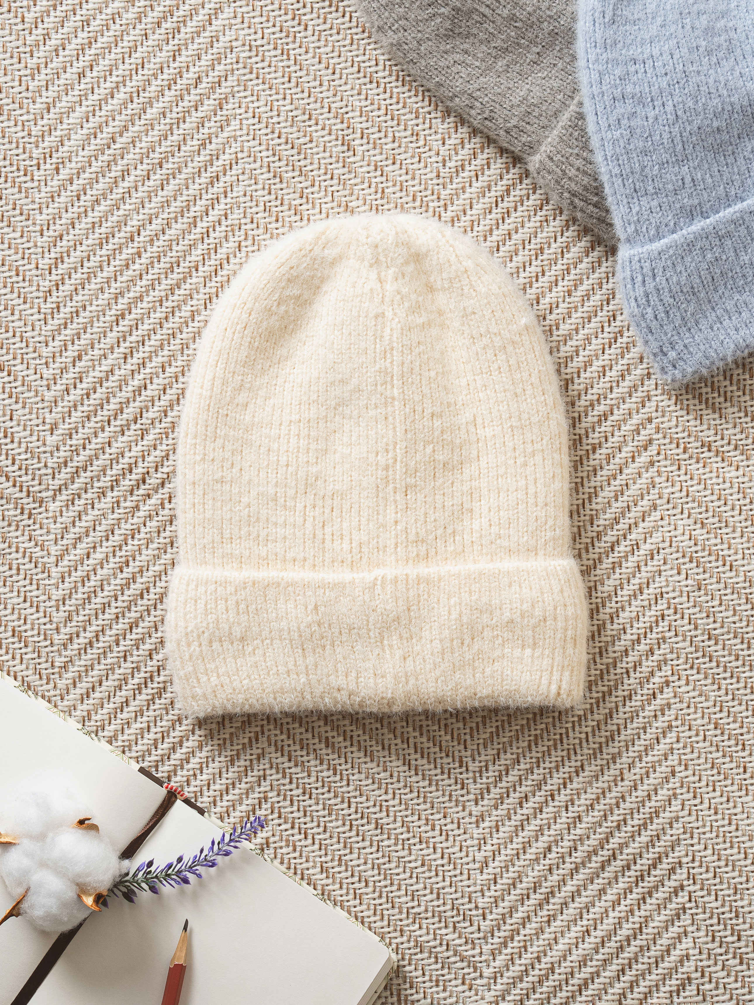 Soft fur beanie
